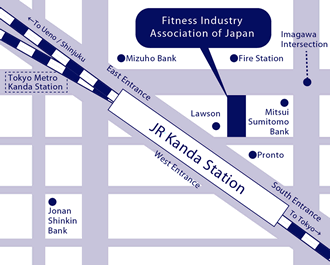 Location Map for Association